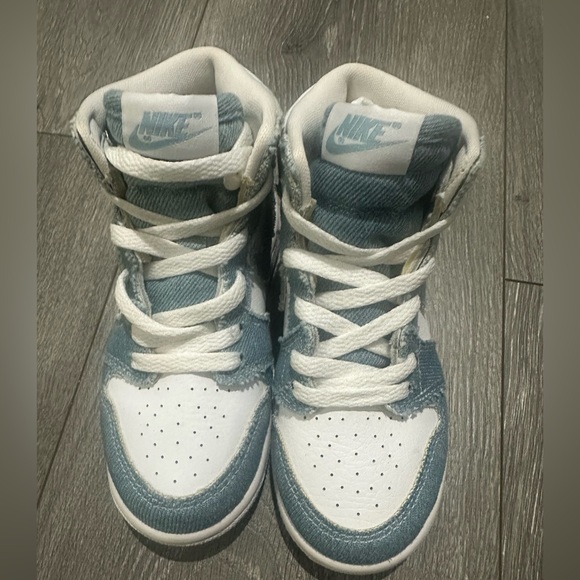 Nike Other - Nike Air Jordan Kids Blue and White Sneakers unisex toddler size 9